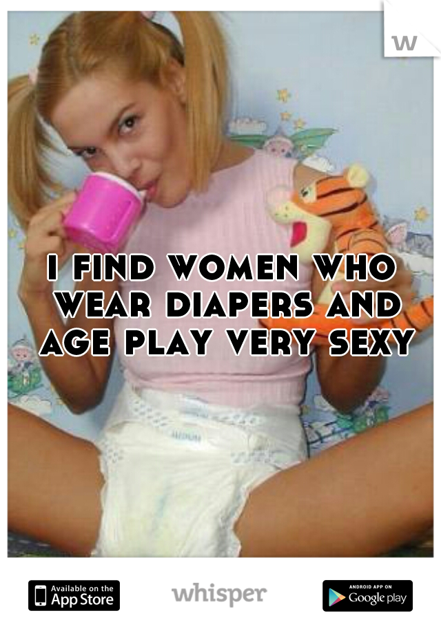 Sexy women diaper